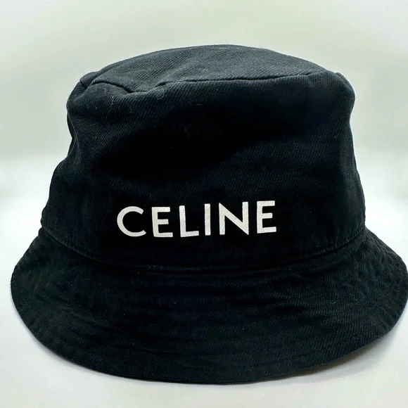 Celine | Accessories | Celine Black Bucket Hat | Poshmark display picture 1